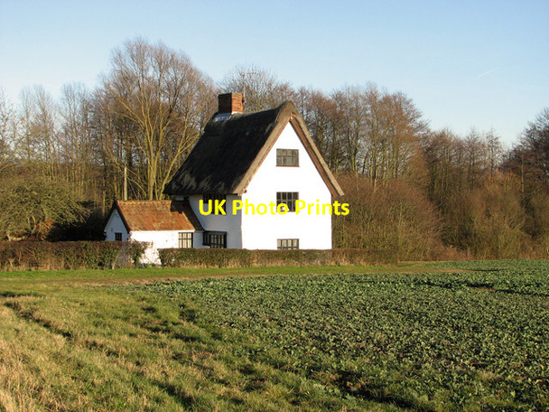 Photo 6"x4" Gibbs Cottage, Kettleburgh Kettleburgh c2012