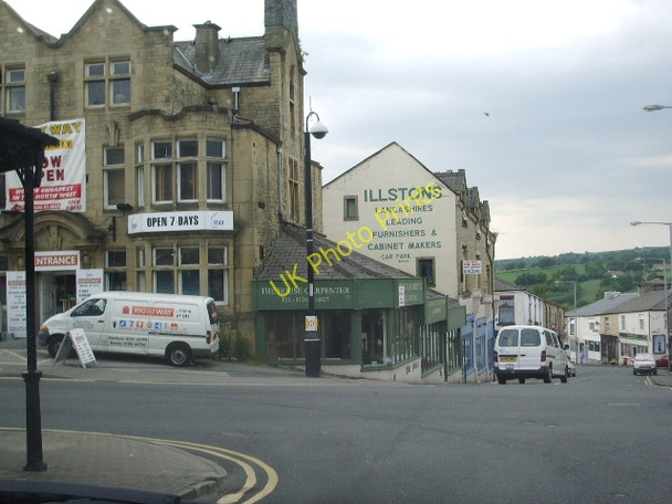 Photo 6"x4" Road junction Brierfield c2008