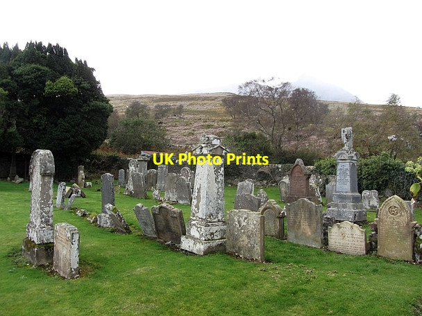 Photo 6"x4" Cemetery, Sannox Sannox c2011