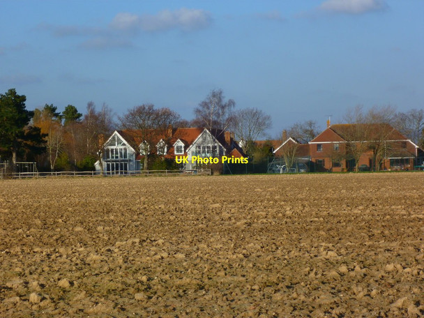 Photo 6"x4" Field east of Oldhouse Farm Shipton Green c2012