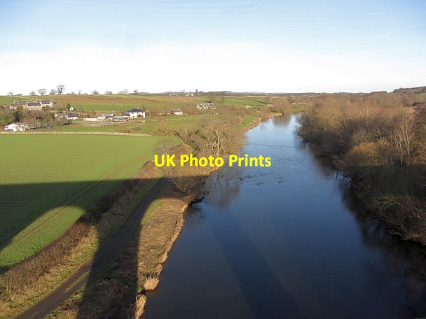 Photo 6"x4" River Teviot, Roxburgh Heiton c2012