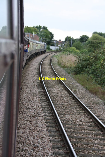 Photo 6"x4" Charter train approaches Acton Wells Junction Acton\/TQ2080 c2011
