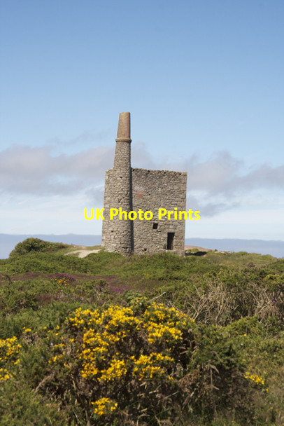 Photo 6"x4" Ding Dong Mine Engine House Boskednan c2008