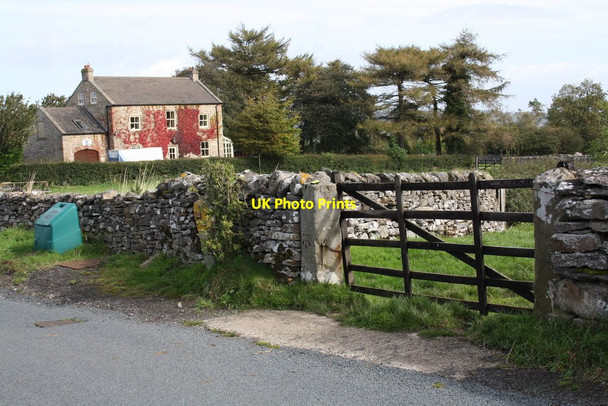 Photo 6"x4" Grassgill Lane gateway West Witton c2011