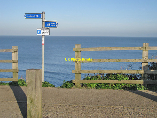 Photo 6"x4" Cycle path between Sandsend and Whitby Whitby\/NZ8910 c2012
