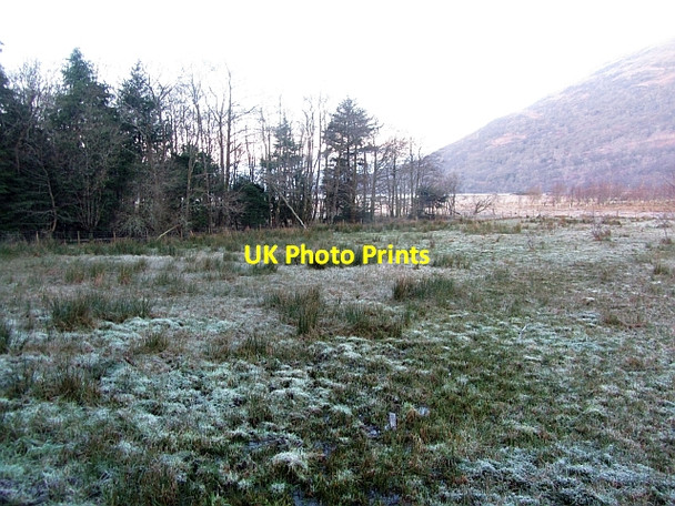 Photo 6"x4" Flats at the head of Loch Creran Fasnacloich c2012