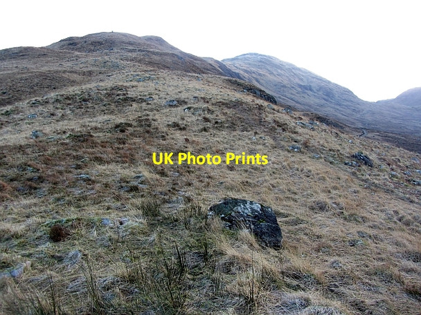 Photo 6"x4" West ridge of Meall Garbh Fasnacloich c2012