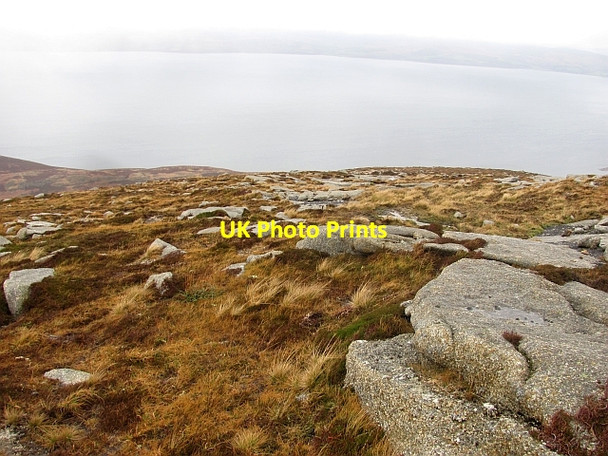 Photo 6"x4" Upper slopes of Meall nan Damh Catacol c2011