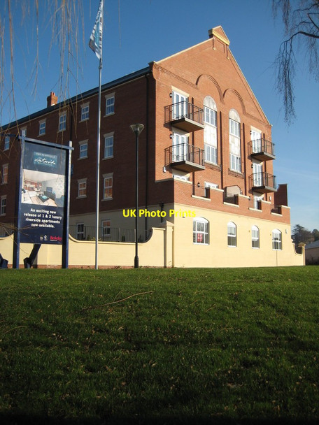 Photo 6"x4" The Waterside, Diglis Worcester c2012