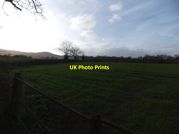 Photo 6"x4" Fields south of Clapham and Haldon hills Clapham\/SX8987 c2012