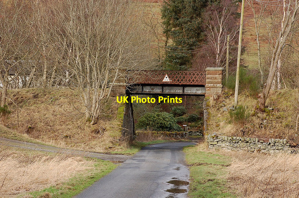 Photo 6"x4" Old railway bridge, Rachan Drumelzier\/NT1334 c2012