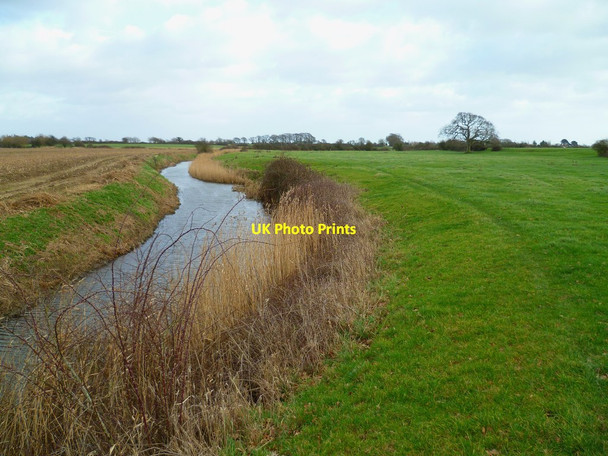 Photo 6"x4" Path by drainage channel east of Street End Street End\/SZ8599 c2012