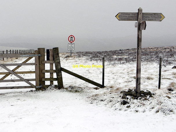 Photo 6"x4" Clennell Street at the Scottish Border Butt Roads c2012