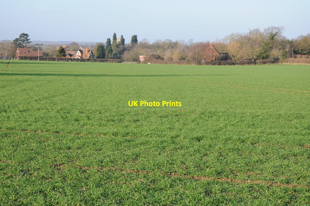 Photo 6"x4" View to Salwarpe Droitwich c2012