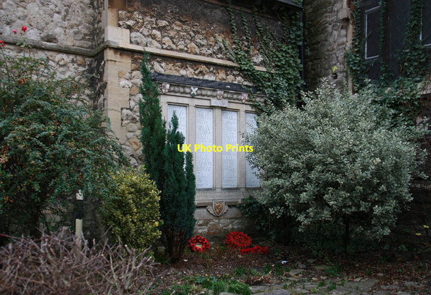 Photo 6"x4" St James, St James's, Hatcham - War Memorial WWI Deptford\/TQ3677 c2012