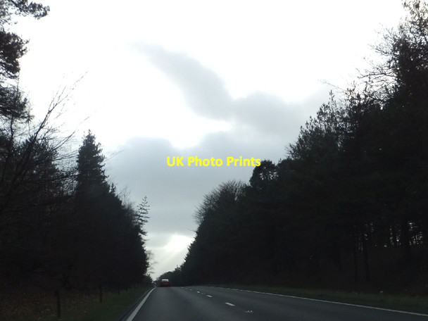 Photo 6"x4" Southbound carriageway of A380 near Kenton Hill Harcombe\/SX8881 c2012