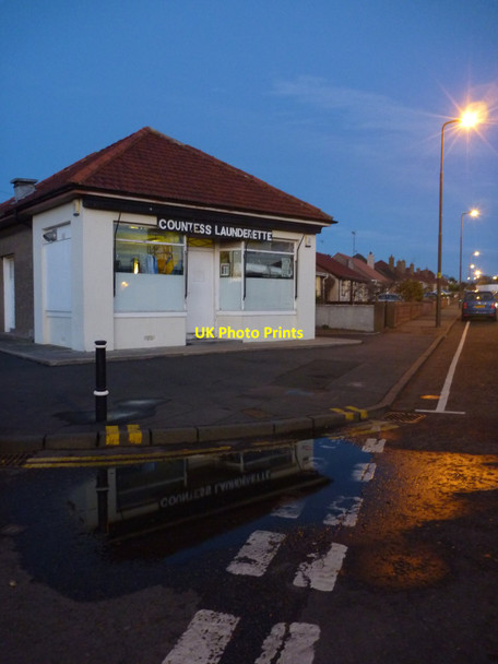 Photo 6"x4" East Lothian Townscape : Countess Launderette, Countess Road, Dunbar Dunbar c2012