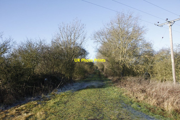 Photo 6"x4" Track back to Church Farm Horton\/SP8154 c2012
