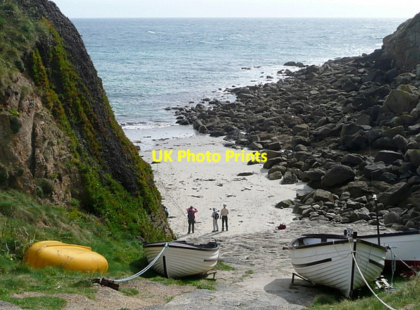 Photo 6"x4" Slipway at Porthgwarra Porthgwarra c2011