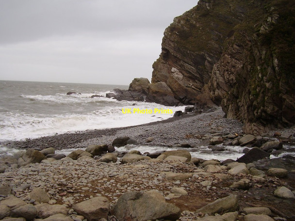 Photo 6"x4" Joining the sea Martinhoe c2012