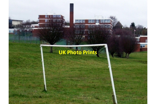 Photo 6"x4" Playing field at South Luton High School Luton\/TL0921 c2012