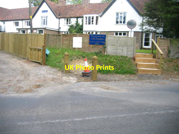 Photo 6"x4" Old Poplars boarding house Bethany School Winchet Hill c2011