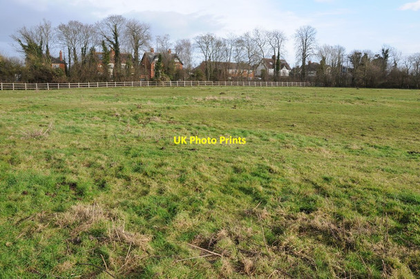 Photo 6"x4" Ridge and furrow Tewkesbury c2012