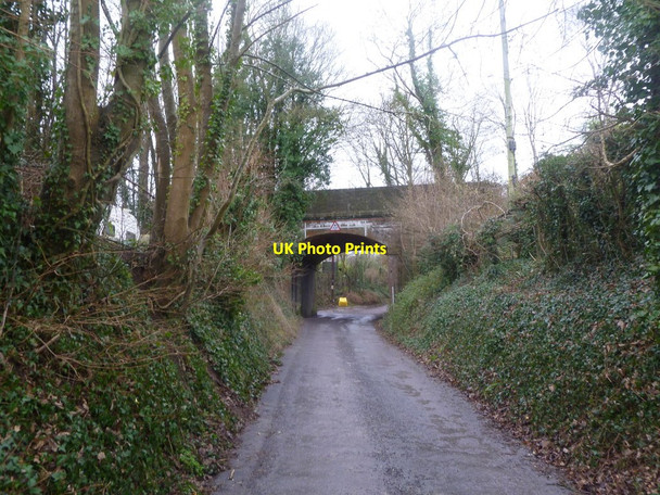 Photo 6"x4" Charlton Marshall, former railway bridge Charlton Marshall c2012