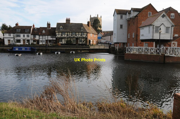 Photo 6"x4" Classic view of Tewkesbury Tewkesbury c2012