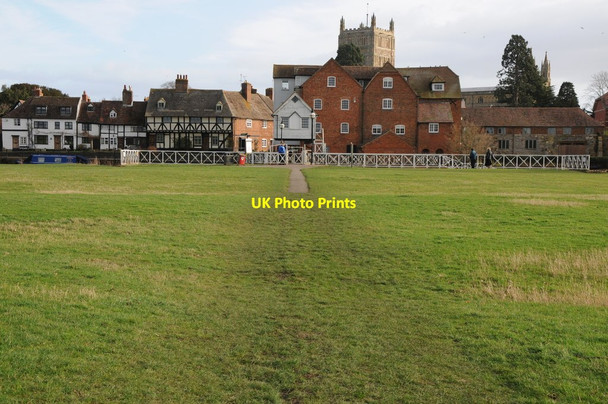 Photo 6"x4" Abbey Mill and Tewkesbury Abbey Tewkesbury c2012