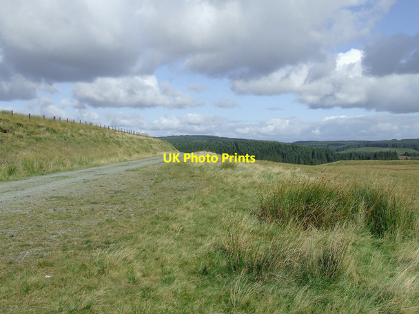 Photo 6"x4" Forestry road to Soar-y-Mynydd, Ceredigion Llyn Brianne\/SN7951 c2010
