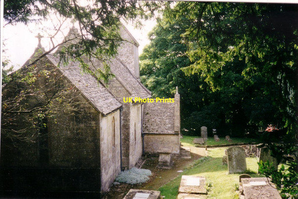 Photo 6"x4" The Church of St Mary the Virgin at Syde 1998 Caudle Green c1998