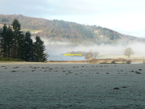 Photo 6"x4" Mist over the River Tay Guay c2012