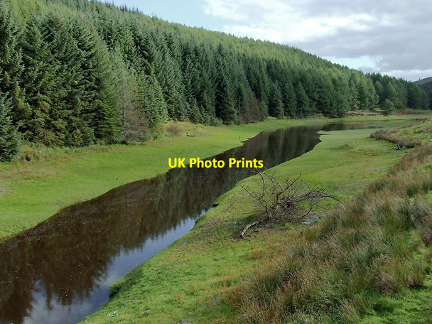Photo 6"x4" Afon Tywi\/Llyn Brianne south of the Tywi Bridge Bryn Mawr\/SN7953 c2010 P1