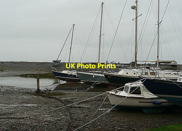 Photo 6"x4" Dock at Porlock Weir Porlock Weir c2011