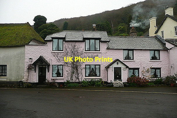 Photo 6"x4" Cottage at Porlock Weir Porlock Weir c2011