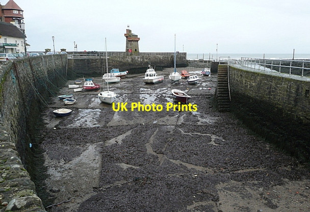 Photo 6"x4" Lynmouth harbour Lynton c2011