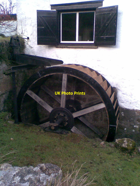 Photo 6"x4" Water mill North Bovey c2012