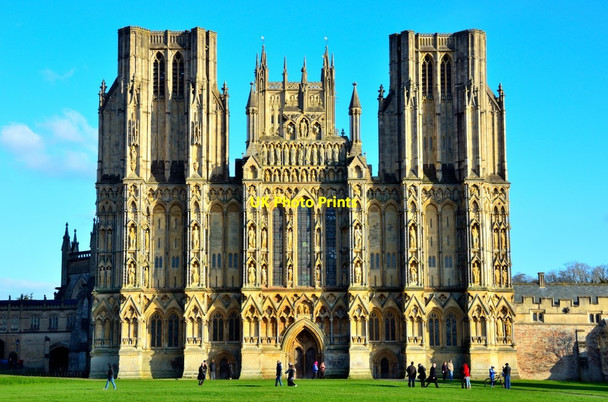 Photo 6"x4" Wells Cathedral Wells c2012