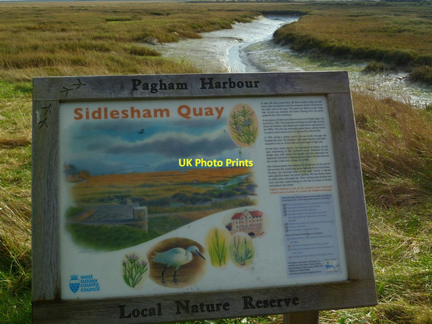 Photo 6"x4" Information notice at Sidlesham Quay Sidlesham c2012