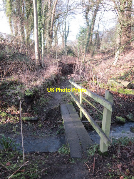 Photo 6"x4" A bridge over Potterton Beck Kiddal Lane End c2012