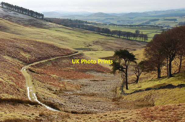 Photo 6"x4" Track to Boreland Darnhall Mains c2012