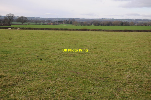 Photo 6"x4" Farmland at Willersley Willersley c2012