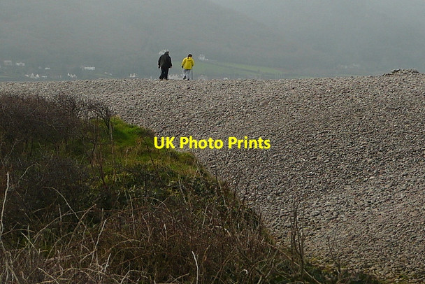 Photo 6"x4" Christmas Day walk on Bossington Beach Bossington\/SS8947 c2011