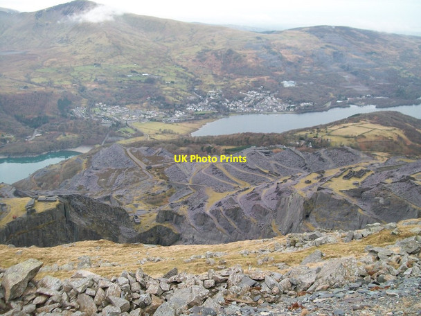 Photo 6"x4" Pen yr Ymyl Dinorwic c2011