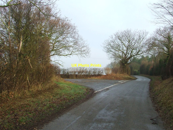 Photo 6"x4" Road Junction Drakestone Green c2012
