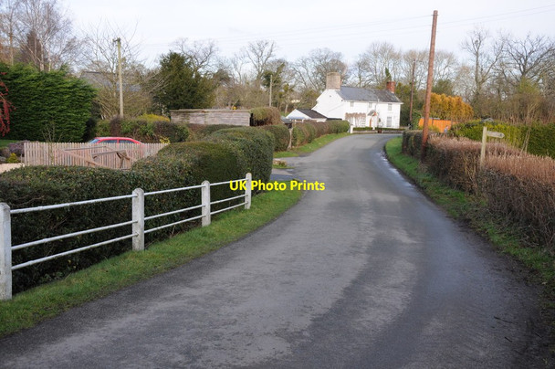 Photo 6"x4" Road entering Eardisley Eardisley c2012