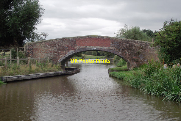 Photo 6"x4" Long Meadow Bridge near Burston, Staffordshire Burston\/SJ9430 c2011