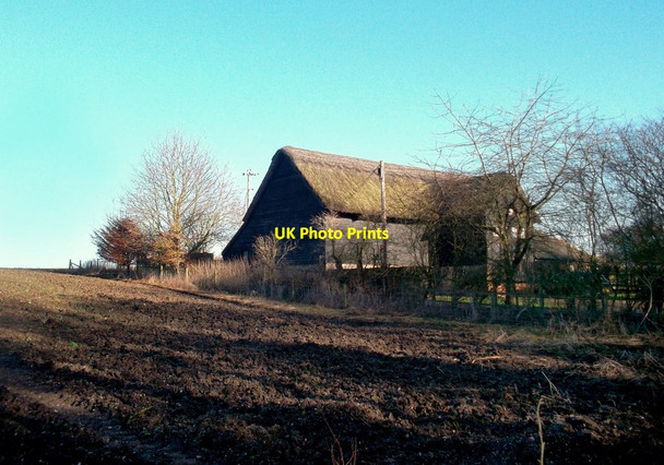 Photo 6"x4" Glebe Barn near Watlington Cuxham c2012