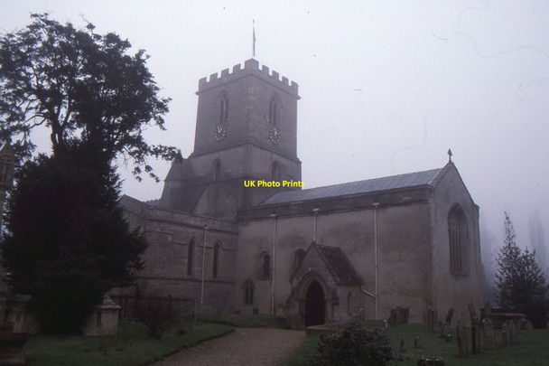 Photo 6"x4" St Michael's church, Stanton Harcourt Blackditch c1995